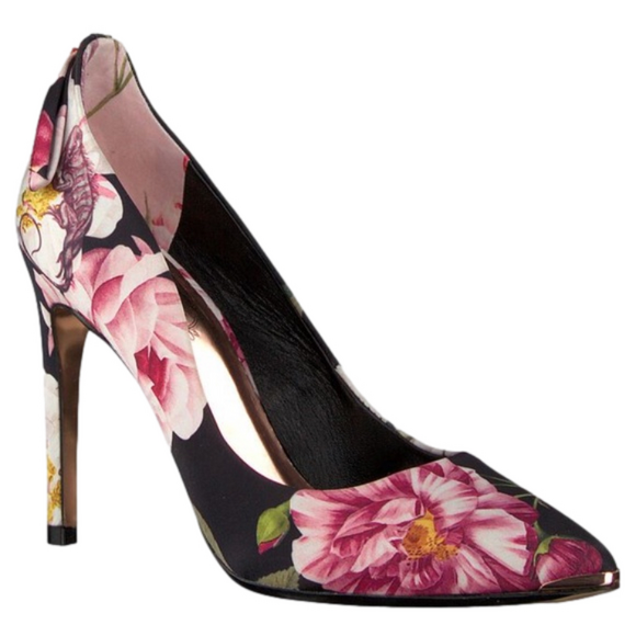 ted baker floral pumps heels - Picture 3 of 14